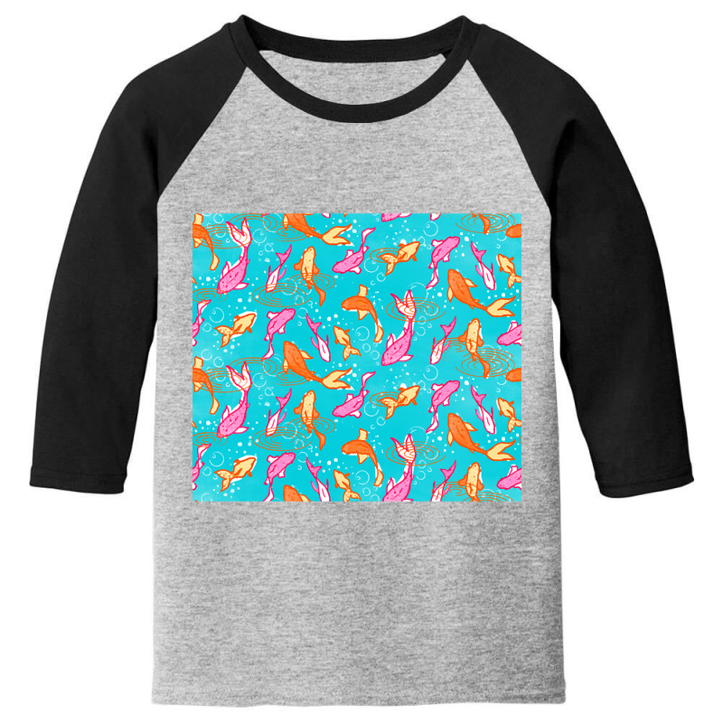 Trending Colorful Oriental Fishes Youth 3/4 Sleeve | Artistshot