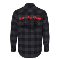 Already Dead Nihilist Hearse Punksthetic Design Flannel Shirt | Artistshot