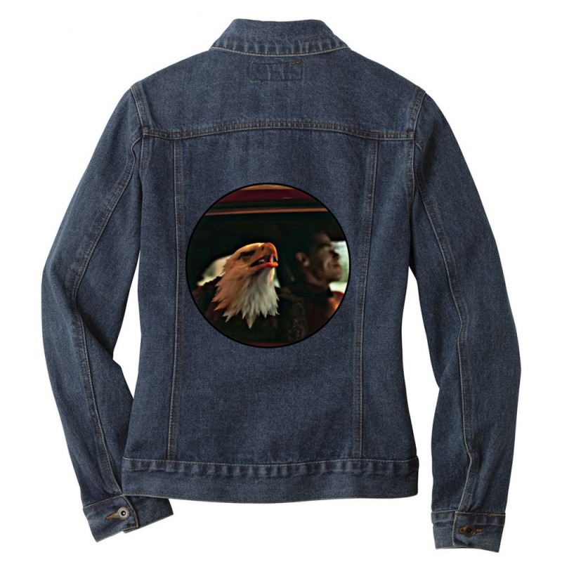 Eagly And Peacemaker Ladies Denim Jacket | Artistshot