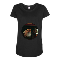 Eagly And Peacemaker Maternity Scoop Neck T-shirt | Artistshot