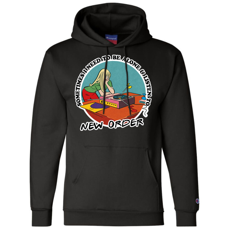 New Order Music Obsessive Fan Design Champion Hoodie | Artistshot