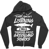 Greenland Shark Animal Tooth Funny Ocean Premium T Shirt Zipper Hoodie | Artistshot