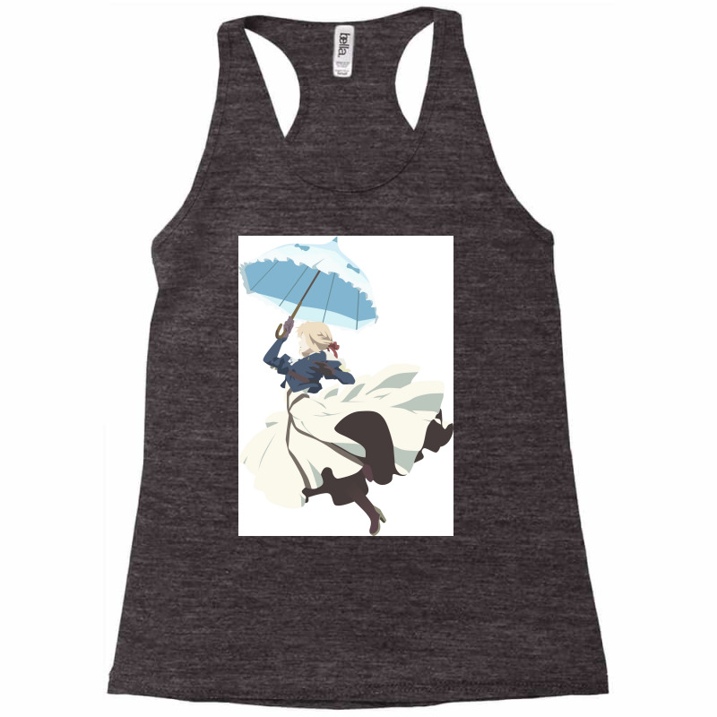 Violet Evergarden Parasol Minimalist Art Poster Racerback Tank by usienerivady | Artistshot