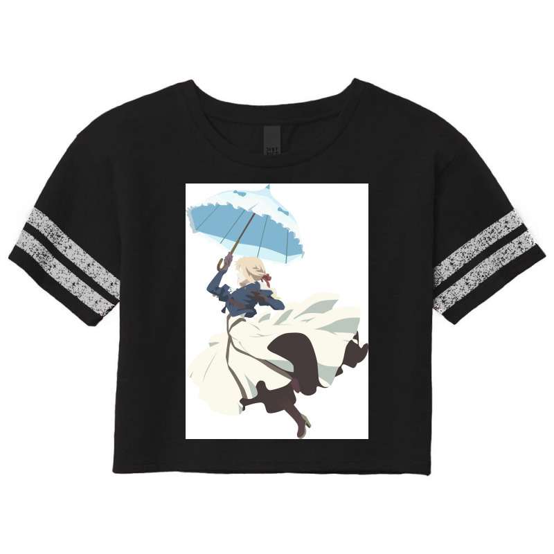 Violet Evergarden Parasol Minimalist Art Poster Scorecard Crop Tee by usienerivady | Artistshot