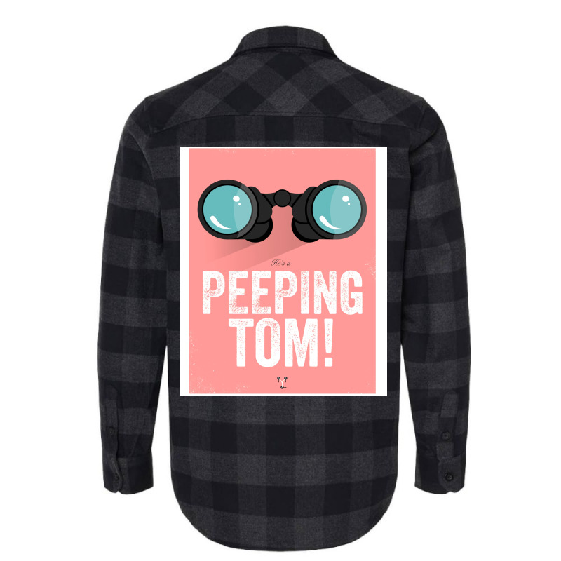 Cinema Obscura Series   Back To The Future   Peeping Tom Flannel Shirt by toufieenteksd | Artistshot