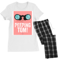 Cinema Obscura Series   Back To The Future   Peeping Tom Women's Pajamas Set | Artistshot