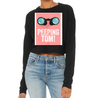 Cinema Obscura Series   Back To The Future   Peeping Tom Cropped Sweater | Artistshot