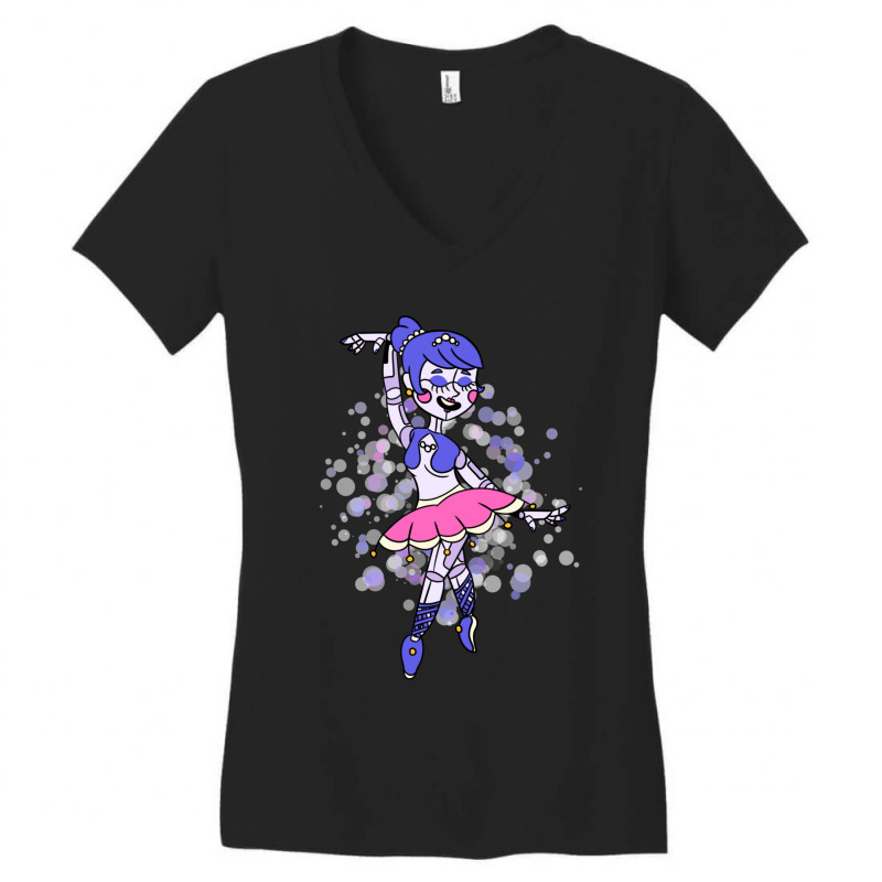 Ballora Five Nights At Freddy's Sister Location Women's V-Neck T-Shirt by CathyCooney | Artistshot