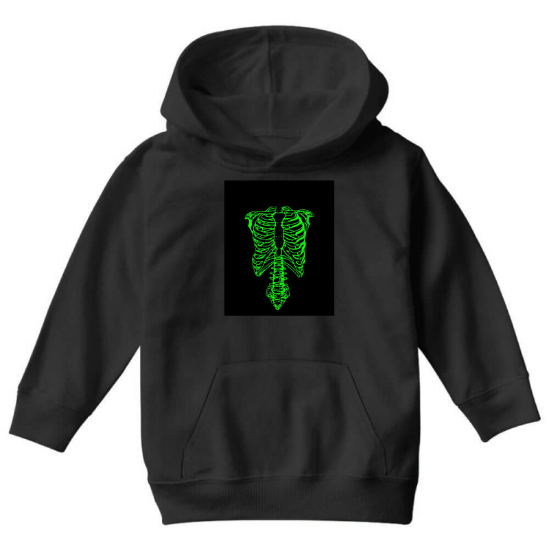 Spinal Tap Nigel's Green Skeleton Youth Hoodie | Artistshot