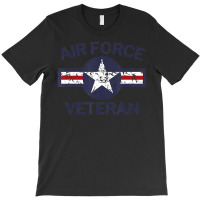 Hot Trend Air Force Veteran With Vintage Roundel Grunge T-shirt | Artistshot