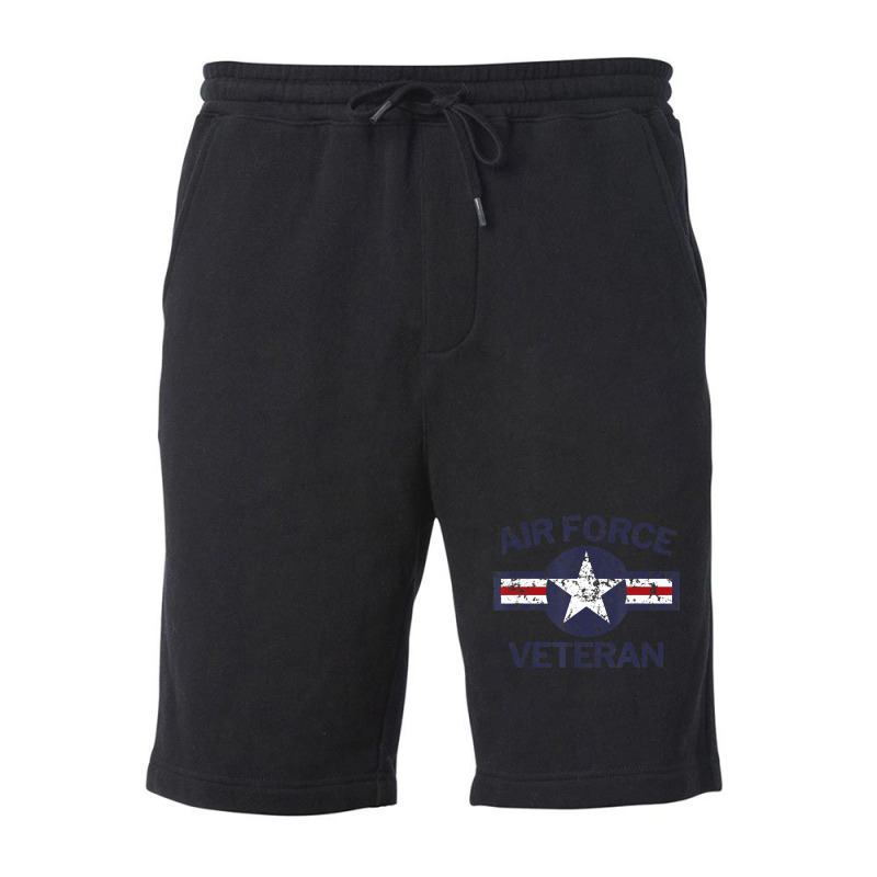 Hot Trend Air Force Veteran With Vintage Roundel Grunge Fleece Short | Artistshot