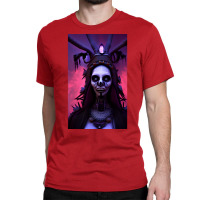 Undead Witch Doctor Shaman Voodoo Priestess Version Deux Par Designs Classic T-shirt | Artistshot