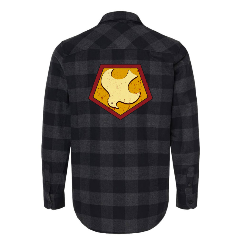 Peacemaker Emblem Flannel Shirt | Artistshot