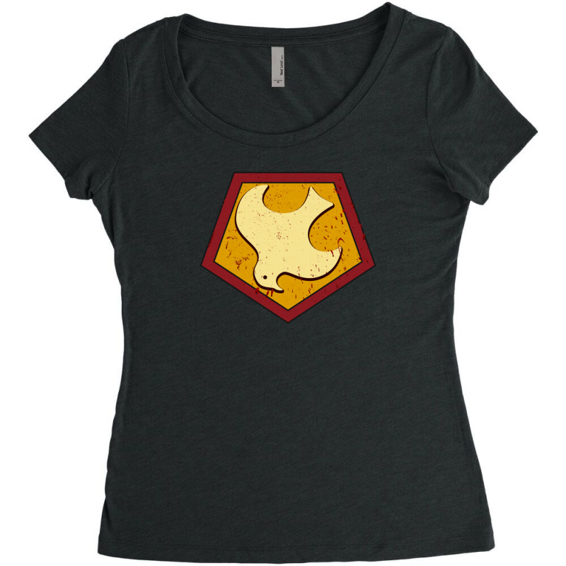 Peacemaker Emblem Women's Triblend Scoop T-shirt | Artistshot