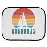 Honduras Vintage Sailing Boat Sailor Souvenir Rear Car Mat | Artistshot