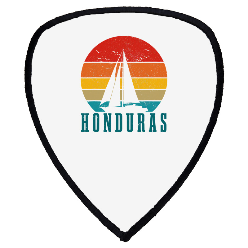 Honduras Vintage Sailing Boat Sailor Souvenir Shield S Patch | Artistshot