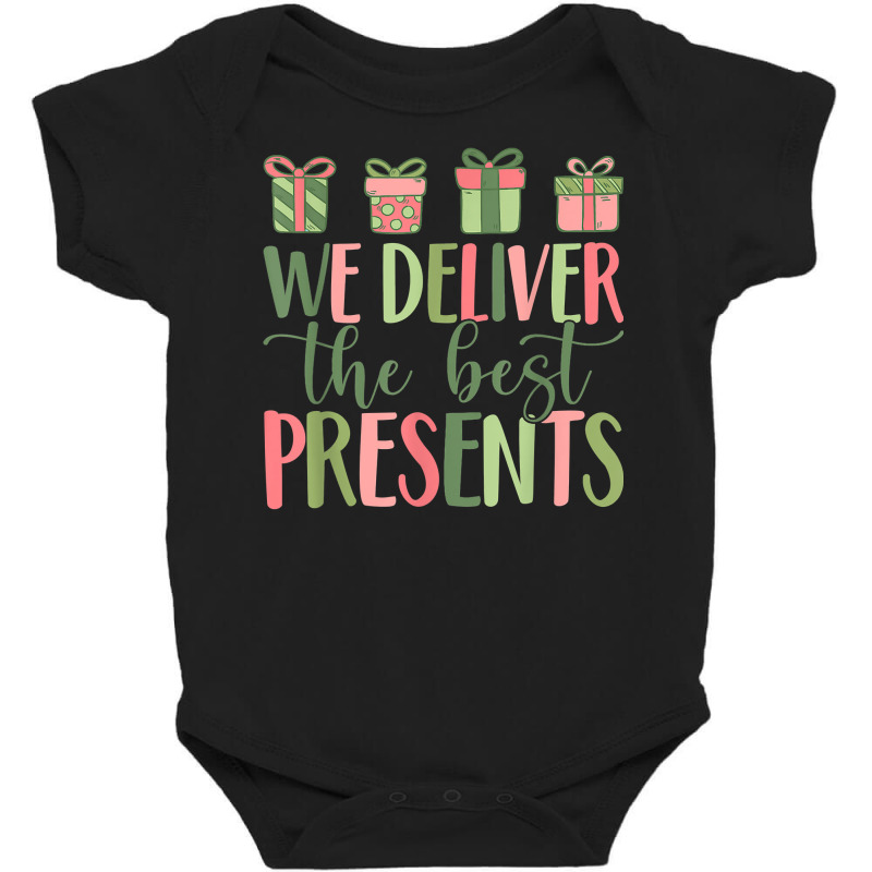 We Deliver The Best Present Labor Delivery Nurse Christmas T Shirt Baby Bodysuit by vietnammmm | Artistshot