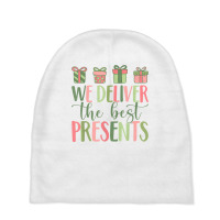 We Deliver The Best Present Labor Delivery Nurse Christmas T Shirt Baby Beanies | Artistshot