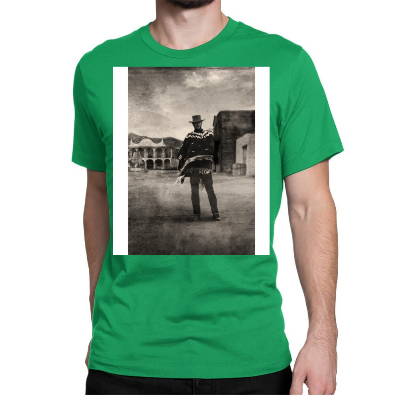 Clint Eastwood Vintage Poster Classic T-shirt by toufieenteksd | Artistshot