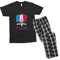 Paris City Of Love Men's T-shirt Pajama Set | Artistshot