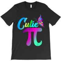 Pi Day Funny Cute Cutie Pi Pretty Math Butterfly Girls Pi T-shirt | Artistshot