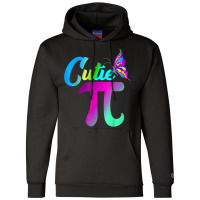 Pi Day Funny Cute Cutie Pi Pretty Math Butterfly Girls Pi Champion Hoodie | Artistshot