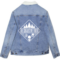 Hot Trend The Subjective Truth Iii Unisex Sherpa-lined Denim Jacket | Artistshot