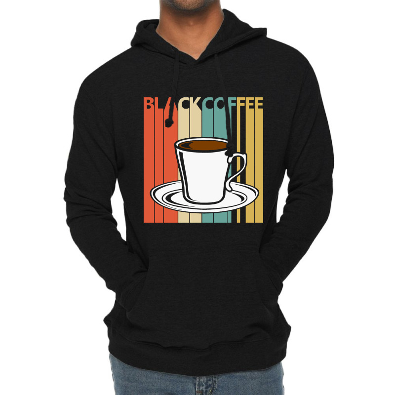 Hot Trend Vintage Black Coffee Lover Gift Lightweight Hoodie by laurynvanhoose | Artistshot