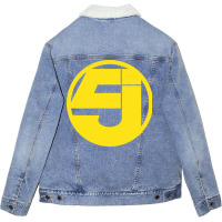 5j Unisex Sherpa-lined Denim Jacket | Artistshot