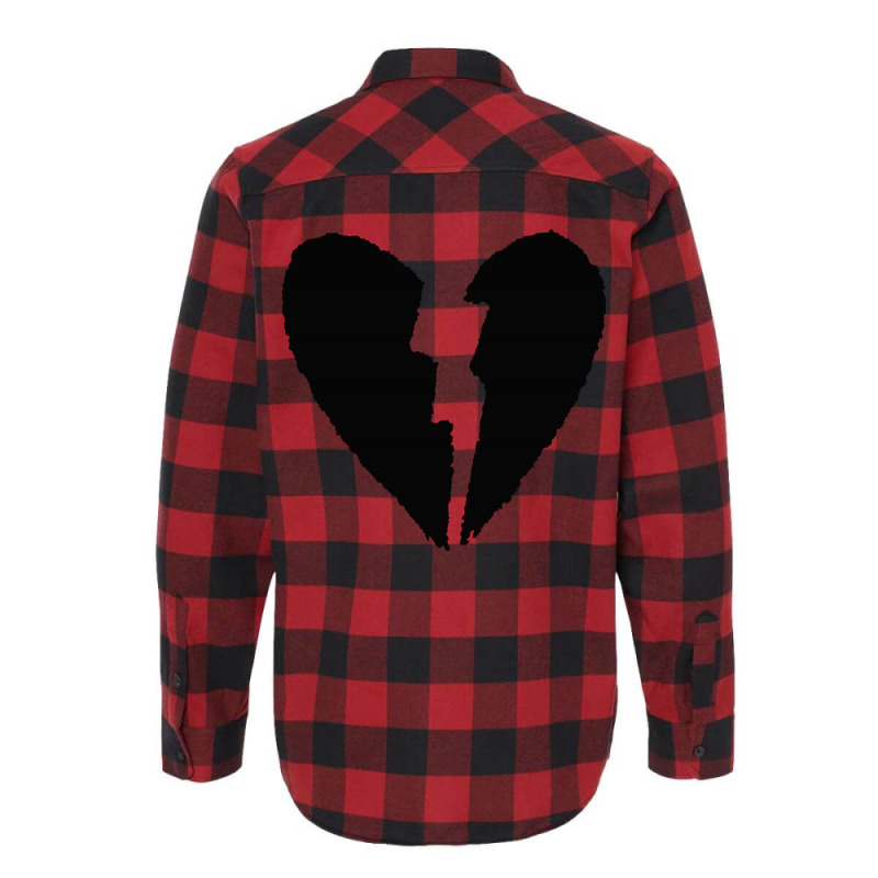 Broken Heart Flannel Shirt by BLQS Apparel | Artistshot