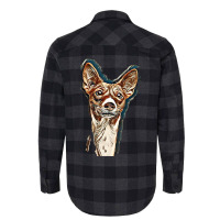 Dog Basenji Ears Face Flannel Shirt | Artistshot