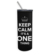 Keep Calm Jones Thing Funny Matching Family Humor T Shirt Skinny Tumbler | Artistshot