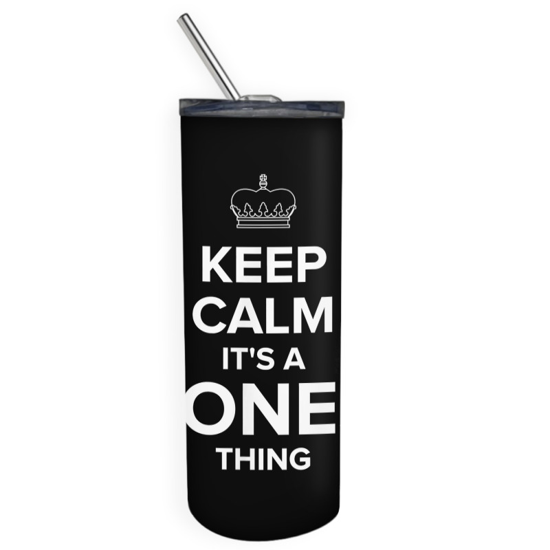 Keep Calm Jones Thing Funny Matching Family Humor T Shirt Skinny Tumbler | Artistshot