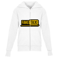 Taxi Cabul Youth Zipper Hoodie | Artistshot