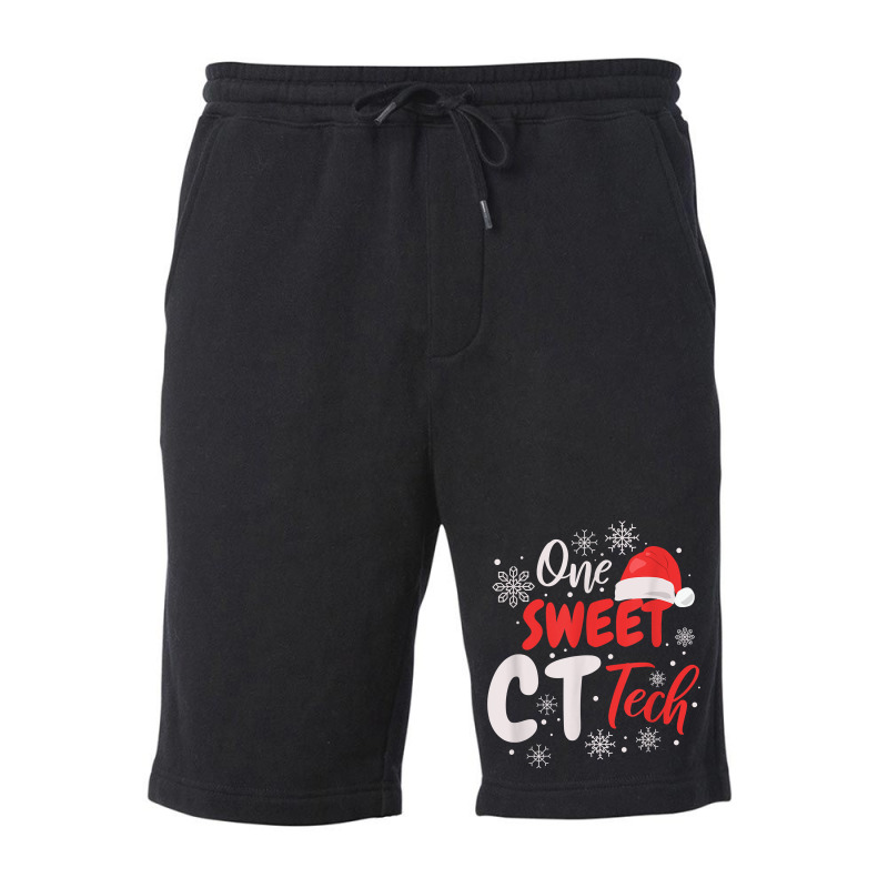 One Sweet Ct Tech, Christmas Computed Tomography T Shirt Fleece Short | Artistshot