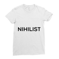 Nihilist Tshirt For Men And Women Nihilistic Philosophy Raglan Basebal Ladies Fitted T-shirt | Artistshot