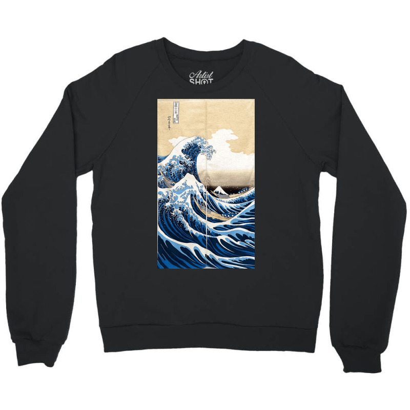 Grande Onda De Kanagawa Crewneck Sweatshirt by raullemosa | Artistshot