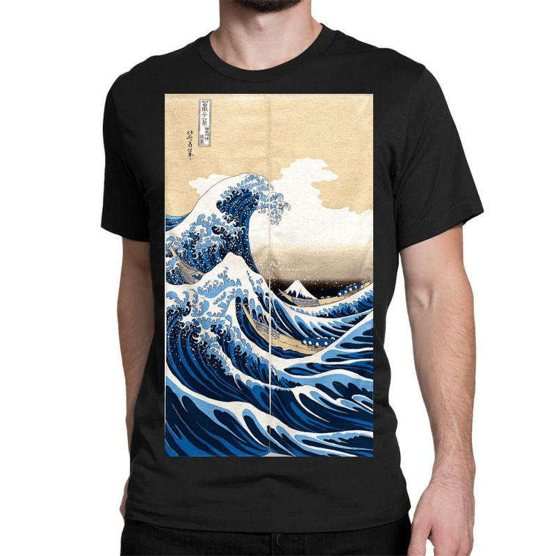 Grande Onda De Kanagawa Classic T-shirt by raullemosa | Artistshot