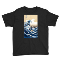 Grande Onda De Kanagawa Youth Tee | Artistshot