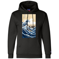 Grande Onda De Kanagawa Champion Hoodie | Artistshot