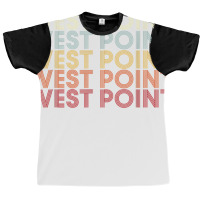 West Point Utah West Point Ut Retro Vintage Text T Shirt Graphic T-shirt | Artistshot