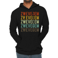 Zwevegem City Belgium Retro T Shirt Lightweight Hoodie | Artistshot