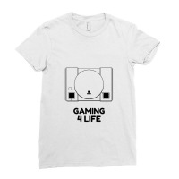 Gaming T Shirt Nine Tendo Ladies Fitted T-shirt | Artistshot