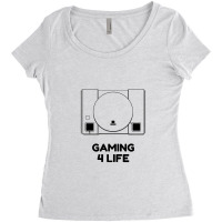 Gaming T Shirt Nine Tendo Women's Triblend Scoop T-shirt | Artistshot