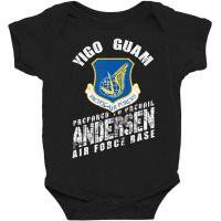 Hot Trend Andersen Air Force Base Alumni Veteran Guam 36th Wing Usaf Baby Bodysuit | Artistshot