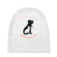 Paw And Order Special Treats Unit Training Dog And Cat Baby Beanies | Artistshot