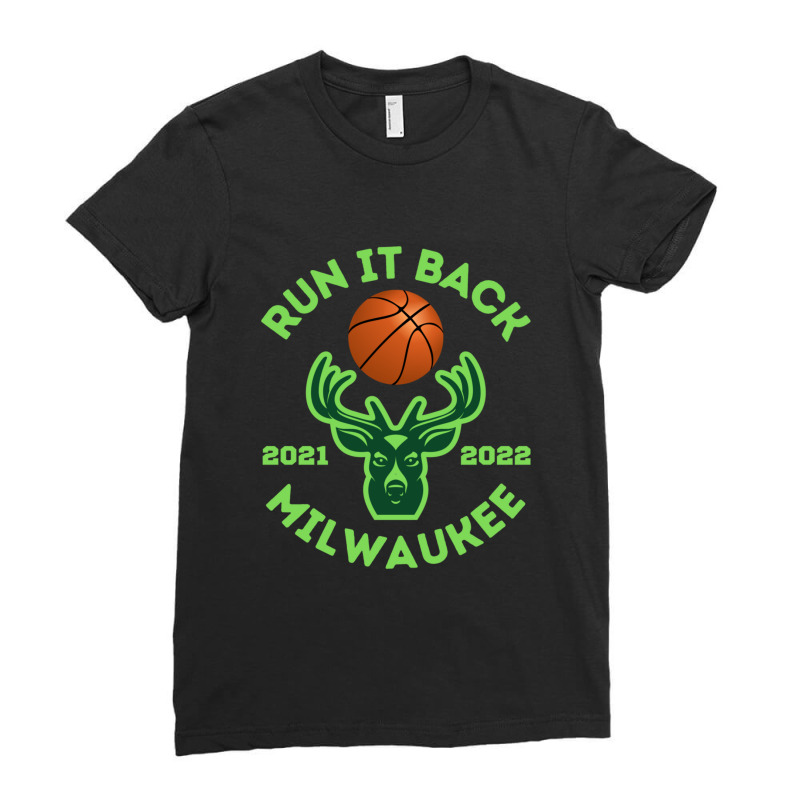 Run It Back Milwaukee 1boy Ladies Fitted T-Shirt by LindaMarisa | Artistshot