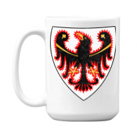 Trentino Alto Adige Italy Region Flag Design 15 Oz Coffee Mug | Artistshot