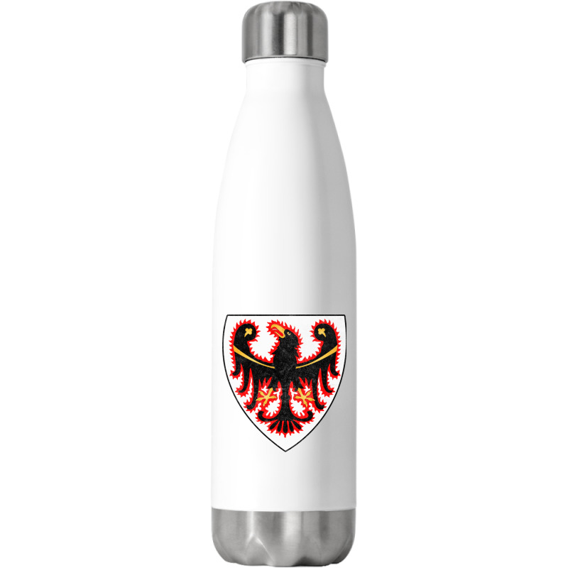 Trentino Alto Adige Italy Region Flag Design Stainless Steel Water Bottle | Artistshot