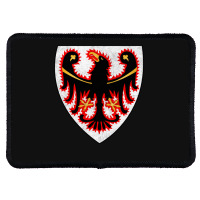 Trentino Alto Adige Italy Region Flag Design Rectangle Patch | Artistshot